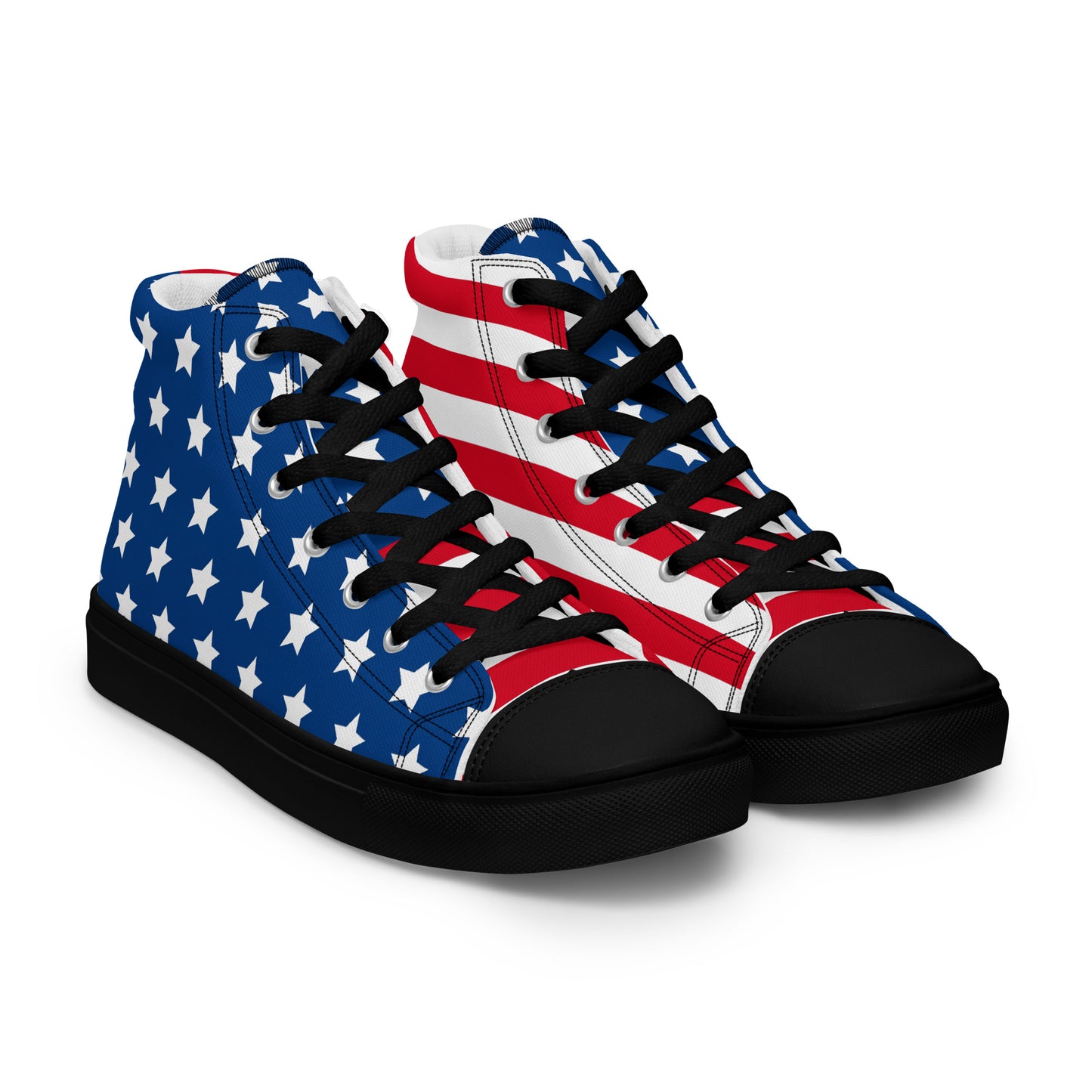 USA Women’s high top canvas shoes - Texy Pride
