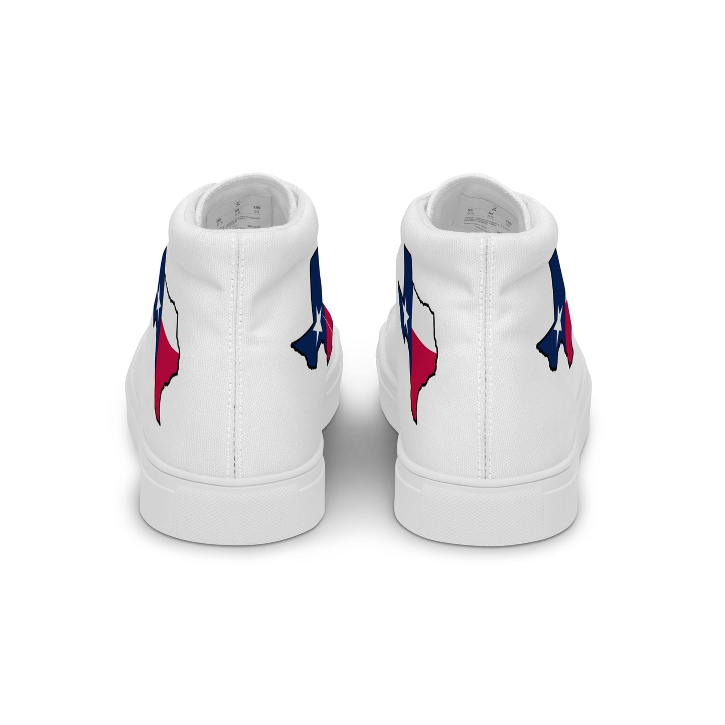 Texas Women’s high top canvas shoes - Texy Pride