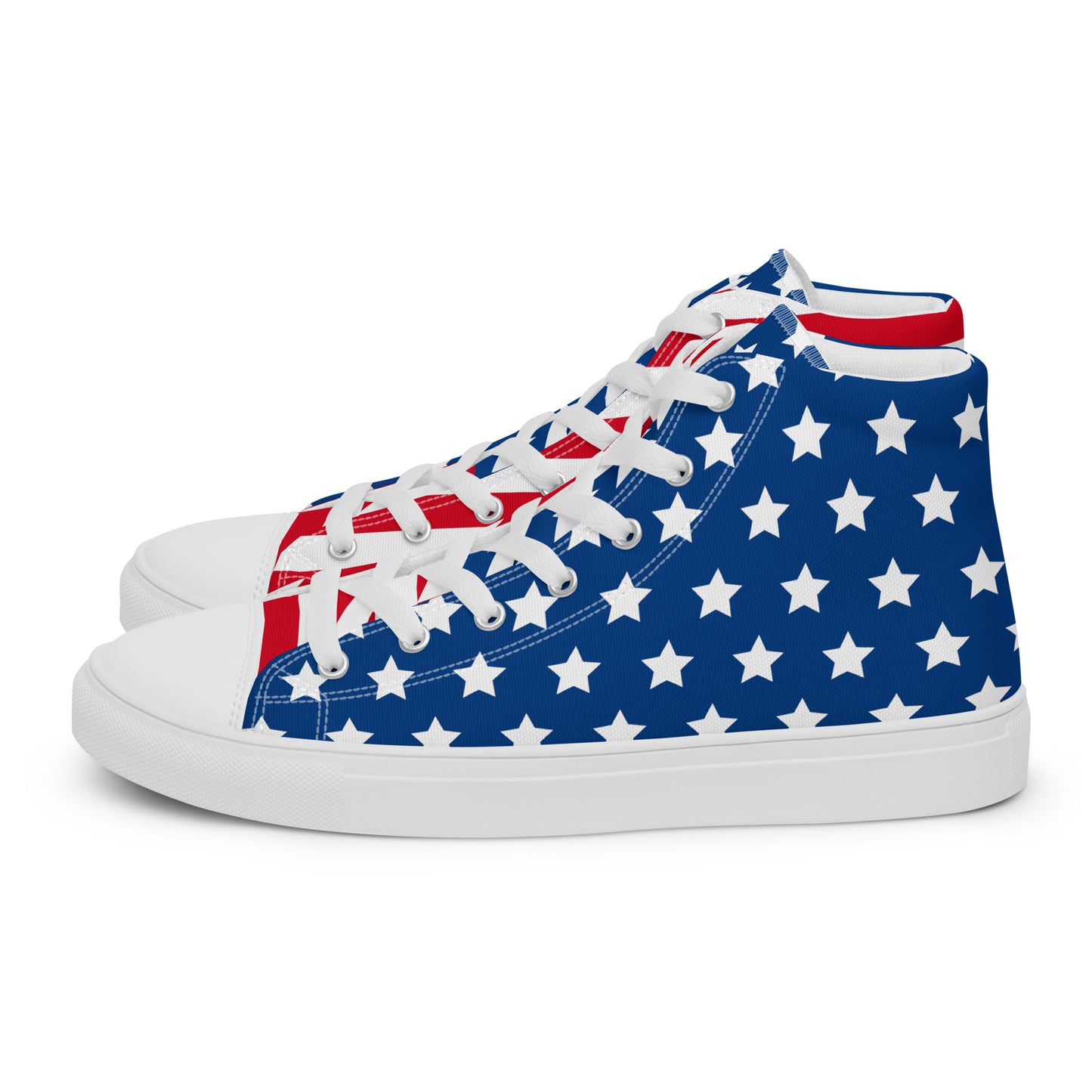 USA Women’s high top canvas shoes - Texy Pride