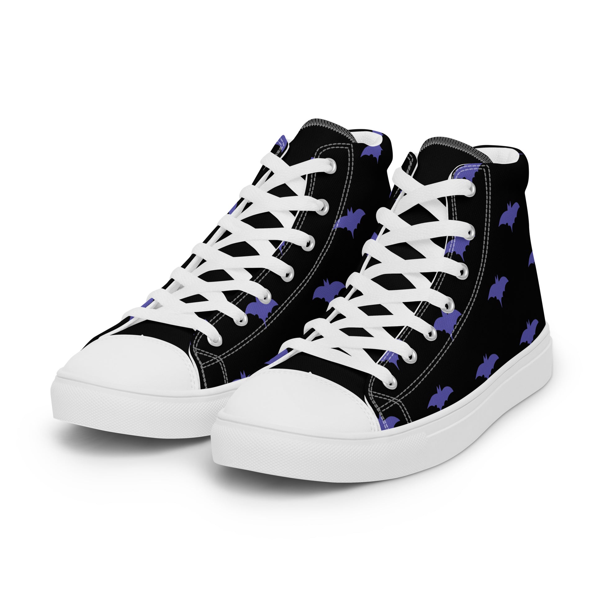 Austin Bat City Women’s high top canvas shoes - Texy Pride