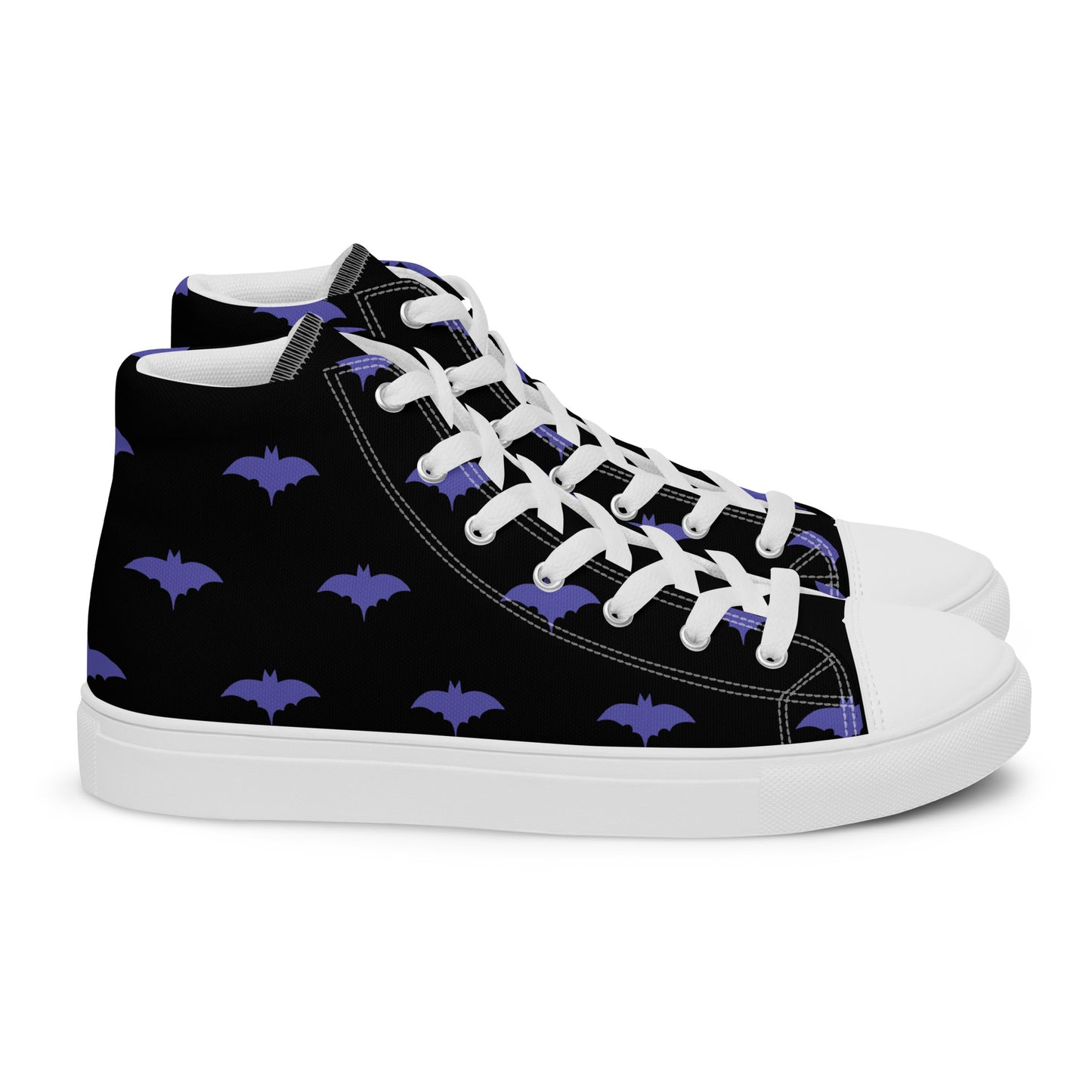 Austin Bat City Women’s high top canvas shoes - Texy Pride