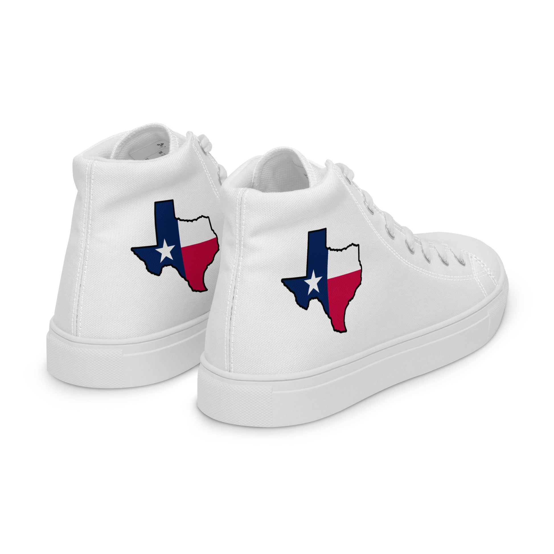 Texas Women’s high top canvas shoes - Texy Pride