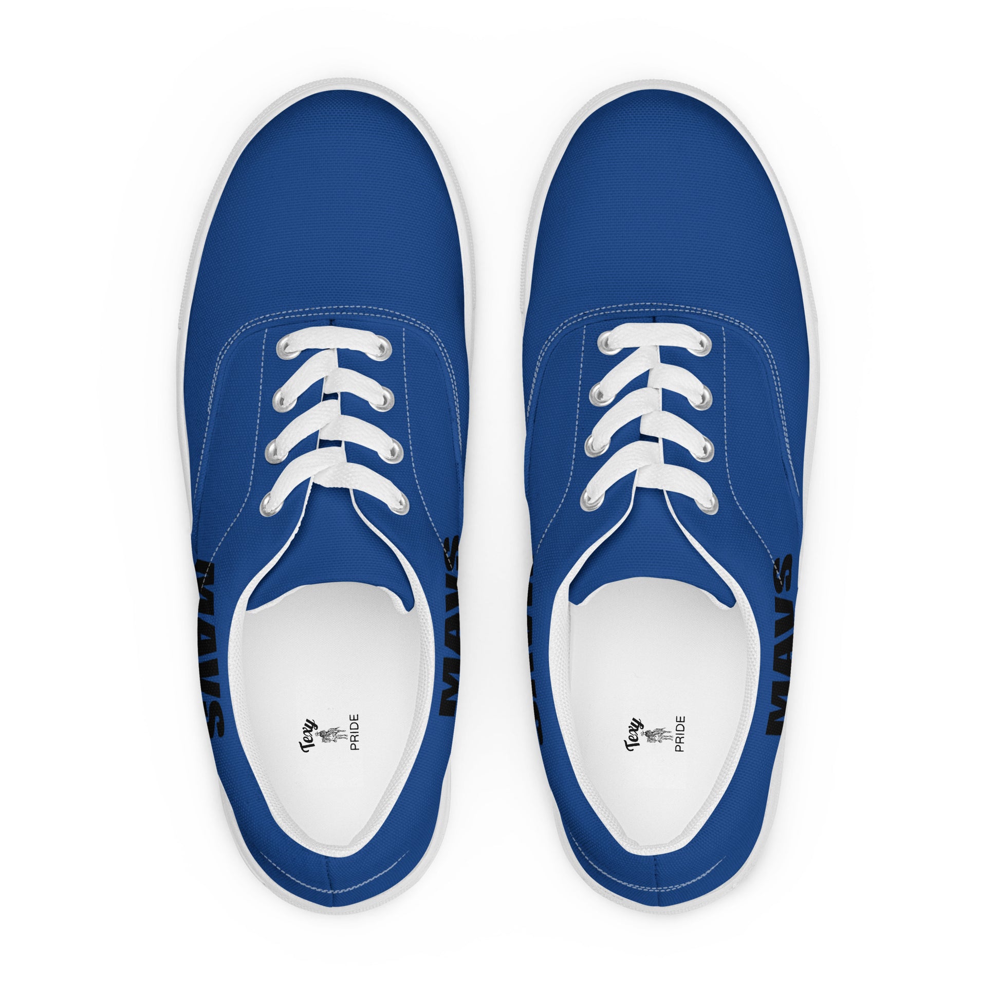 Mavs Women’s lace - up canvas shoes - Texy Pride