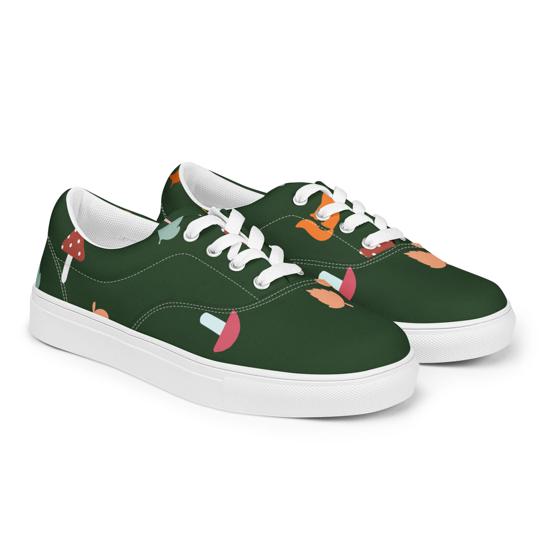 Forest Women’s lace - up canvas shoes - Texy Pride