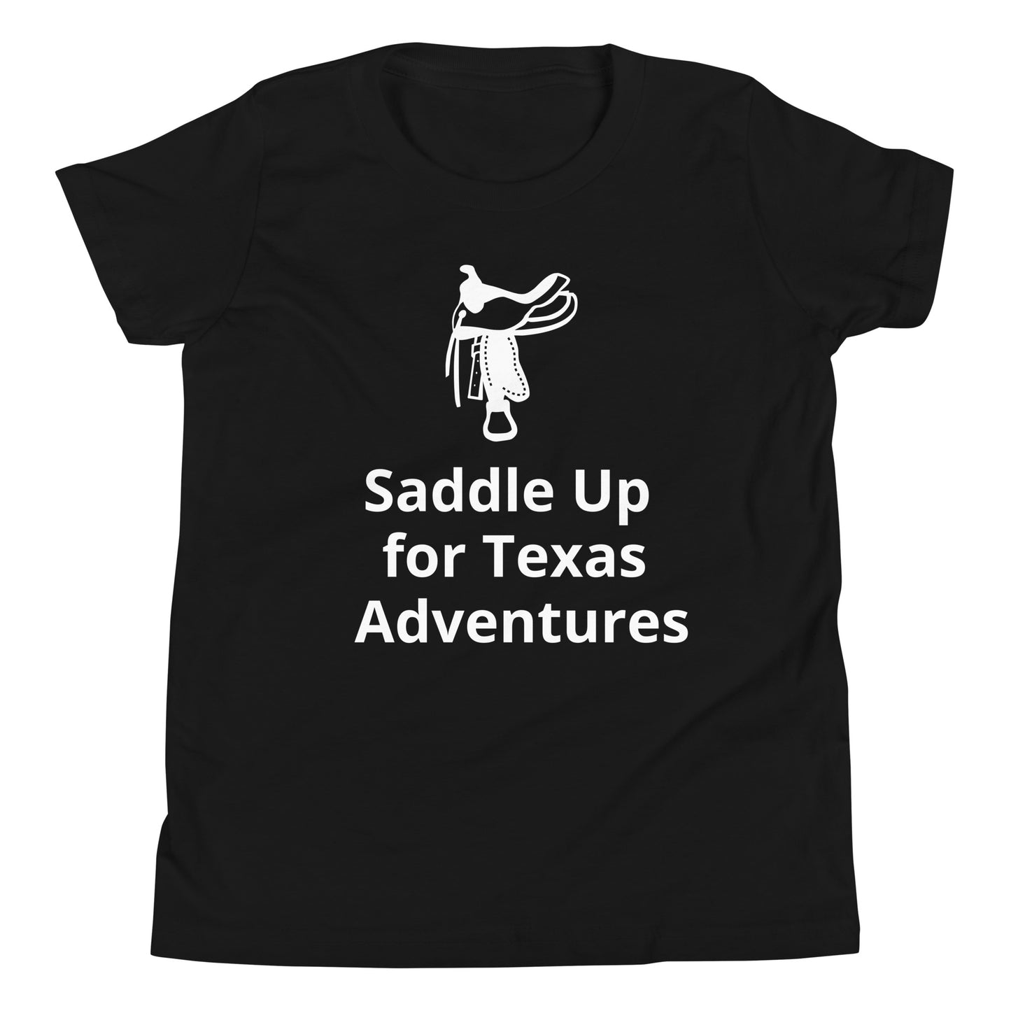 Saddle Up for Texas Adventures Youth T-Shirt