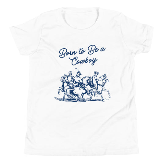 Born to be a Cowboy Youth T-Shirt